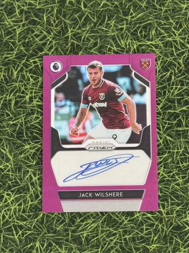 Jack wilshere auto panini - jack, /99