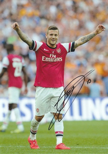 Signed jack wilshere - signed,