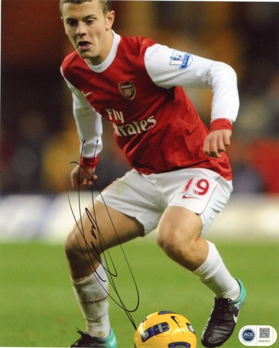 Jack wilshere signed 10x8 - jack,