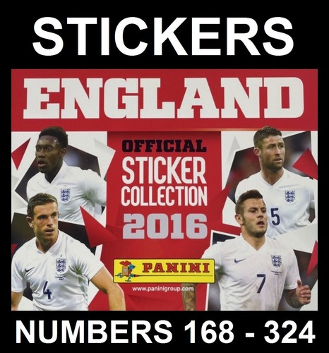 Panini england 2016 - england,