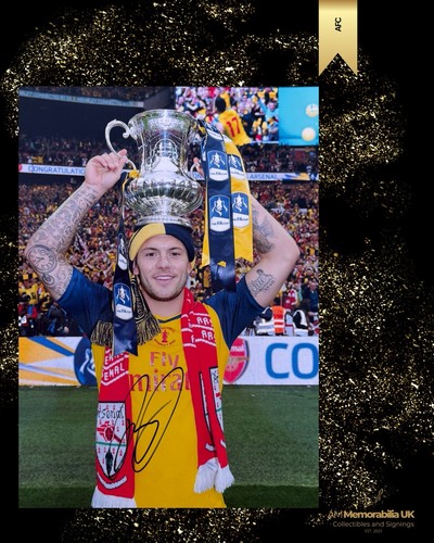 Jack wilshere hand - jack, signed