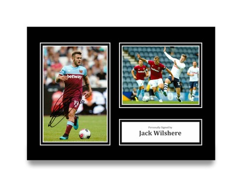 Jack wilshere signed photo - wilshere,