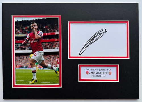 Signed jack wilshere - jack, arsenal