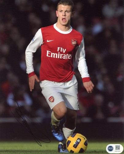 Jack wilshere signed 10x8 - signed,