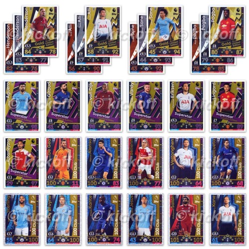 Match attax 2018 - 2018-2019:, new