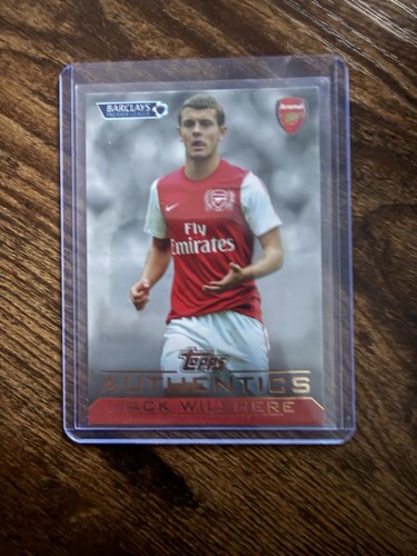 Jack wilshere topps authentics - wilshere,